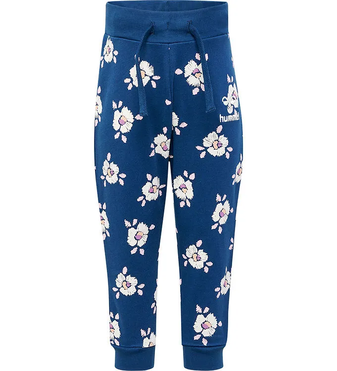 HUMMEL JOGGINGBROEK  HMLBLOOM  DARK DENIM