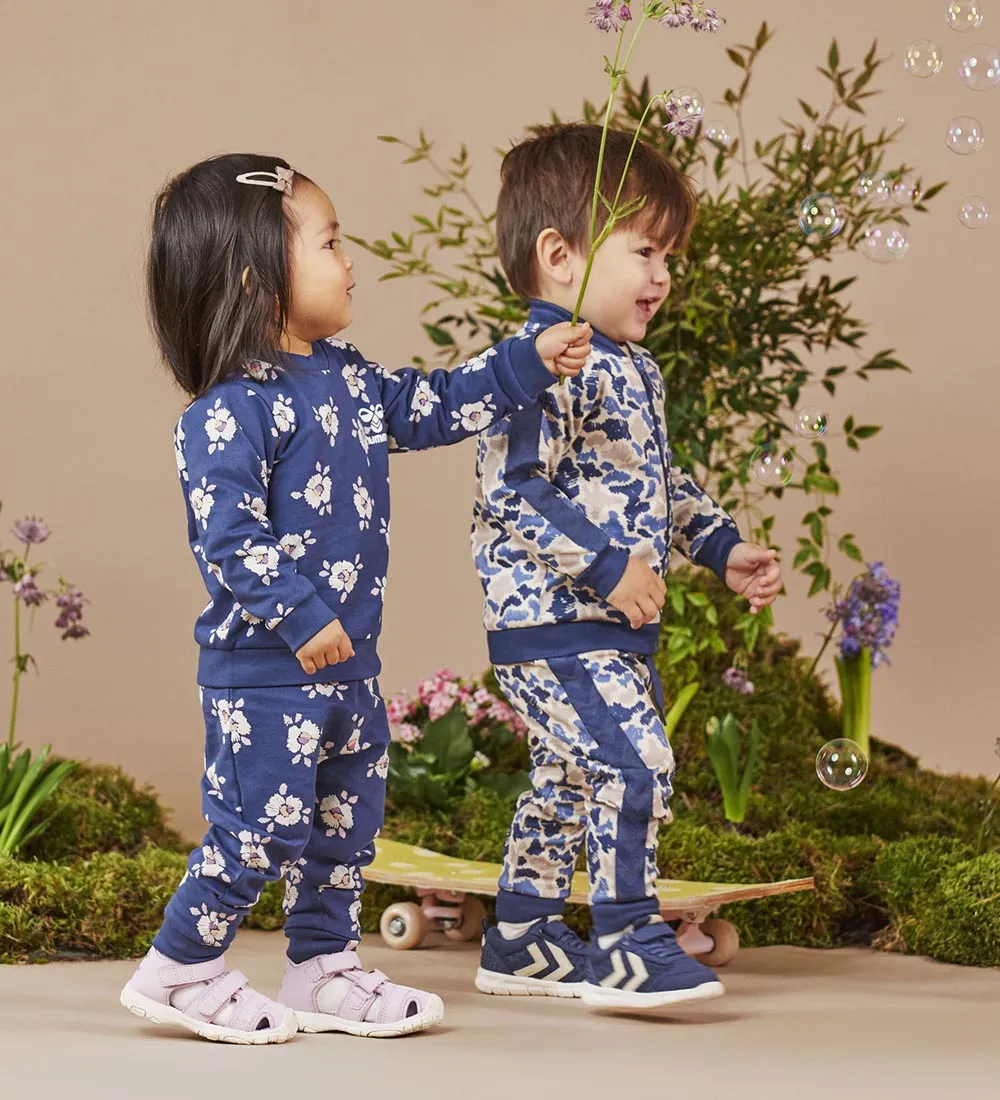 HUMMEL JOGGINGBROEK  HMLBLOOM  DARK DENIM